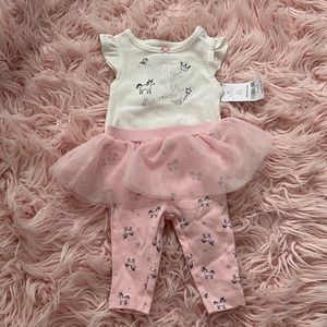 Carters 0-3 Daddy’s Little Princess Outfit NWT